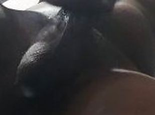 Ghanaian bbc teen stroking and moaning orgasm (almost caught jerking off )