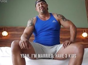 Married Puerto Rican Bull Dominic is Milked by Another Guy for the First Time [WorldStudZ]