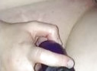 Horny and hot self fuck with vibrator