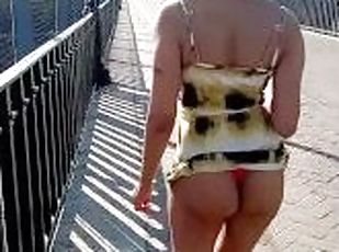 ALCANTARA BRIDGE - public nudity female
