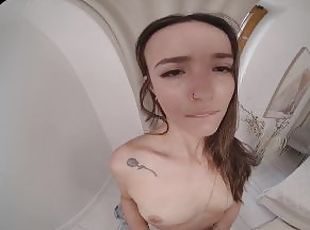 FuckPassVR - Lucy Mendez takes your cock for a wild anal ride that leaves her dripping wet with cum