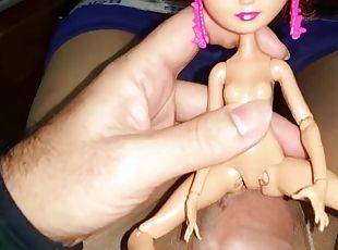 Barbie Makes me cum Twice in Pantyhose