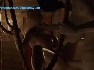 Resident Evil / Futa Lady Dimitrescu BDSM - Futanari pounds female