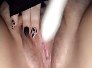 Quick hairy pussy fap