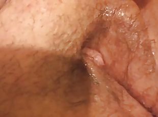 Young Hairy Creamy Wet Pussy