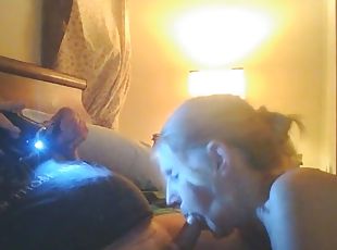 wife have fun with hubby and bbc toy