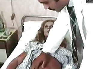 A. Borel in 1976 movie examined by a doctor 