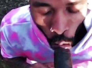 Marlon67 Gets Fucked Outdoors By South African Big Black Dick