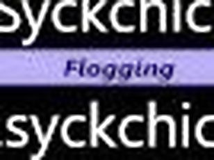 Syckchick Outdoor BDSM Flogging