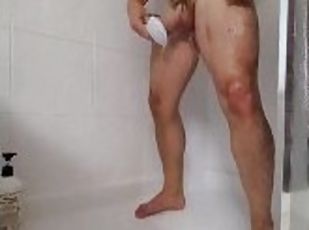 Gay Jock in the shower, who wants to shower with me??