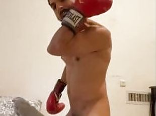 Boxing and fucking fun and crazy day