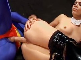 Justice League superhero costume sex movie