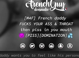 tata, francuzi, prljavo, tata-daddy, ponižavanje, dominacija, erotski