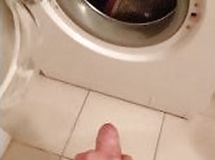 Fuck invisible gf stuck in the washing machine