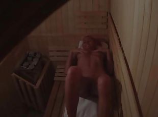 Two Amazing Figures Spied in Sauna