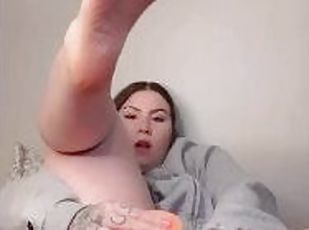 EXTREME Deep Anal With My 4 Foot Dildo All The Way Inside My PAWG Ass KORA NOX